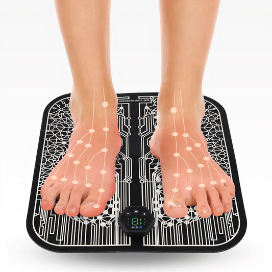 Placa cu masaj magnetic pentru picioare