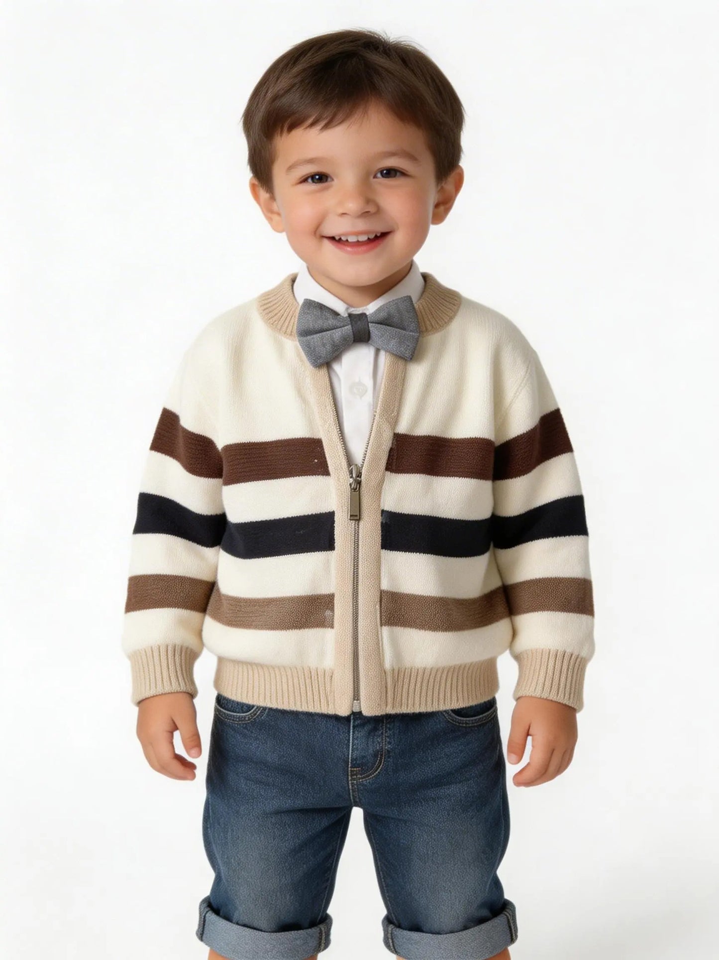 Set Elegant 4 piese Casual pentru Bebeluși „Little Gentleman”