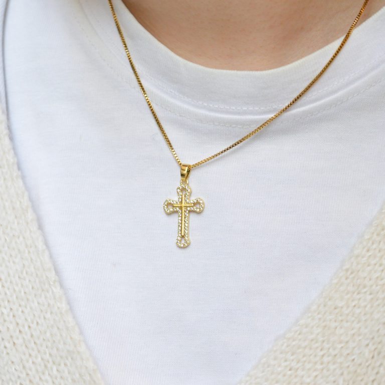 Colier „Lumina Credinței” Auriu