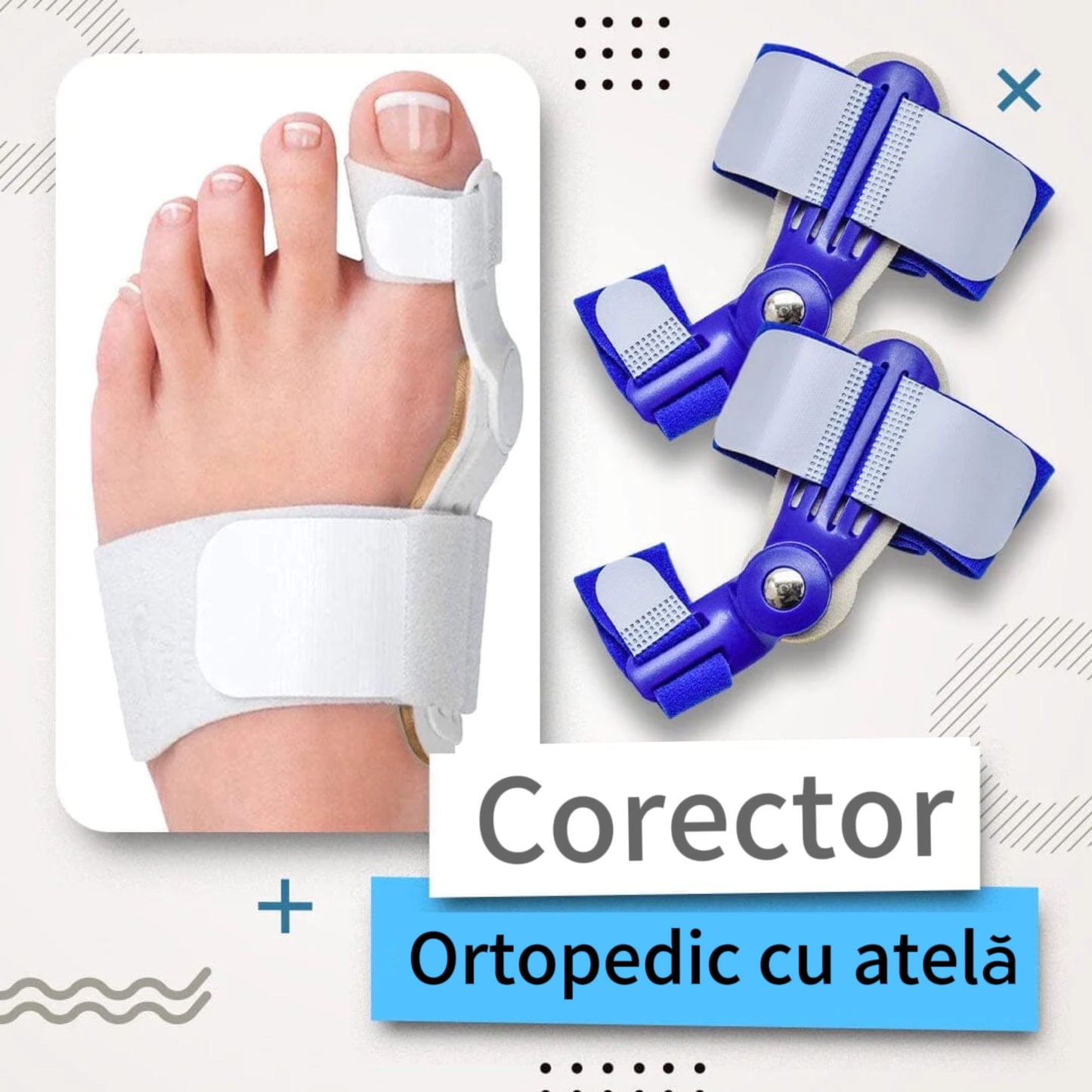 Corector ortopedic ( 2 bucăți )