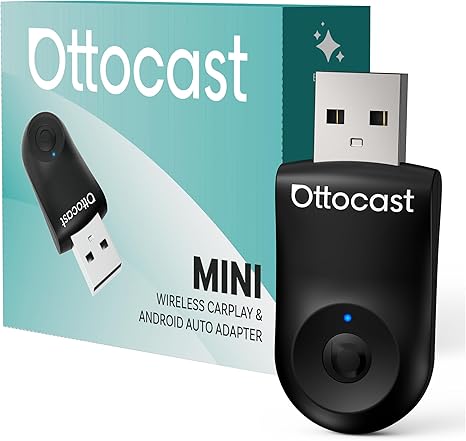 CarPlay, stick USB, USB C pentru conectivitate wireless a mașinii cu Apple CarPlay și Android Auto