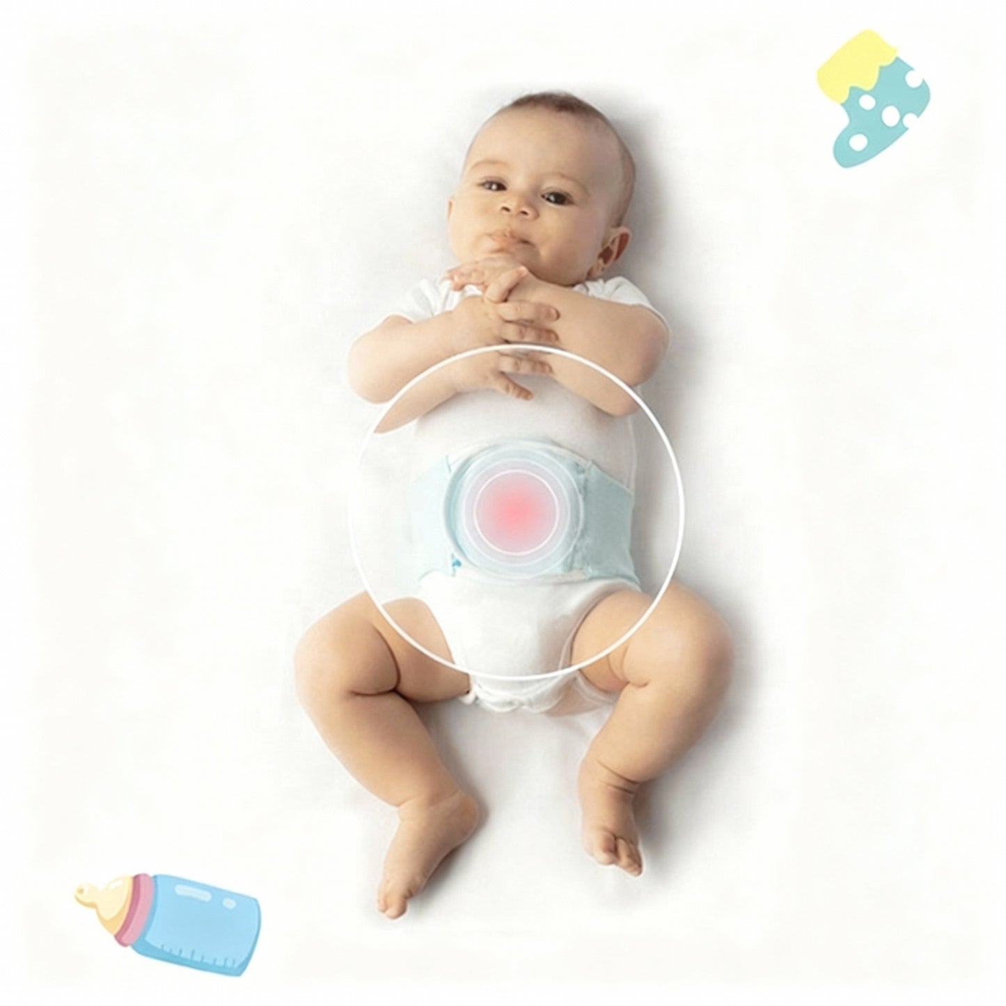 Centura termică anti-colici + GEL