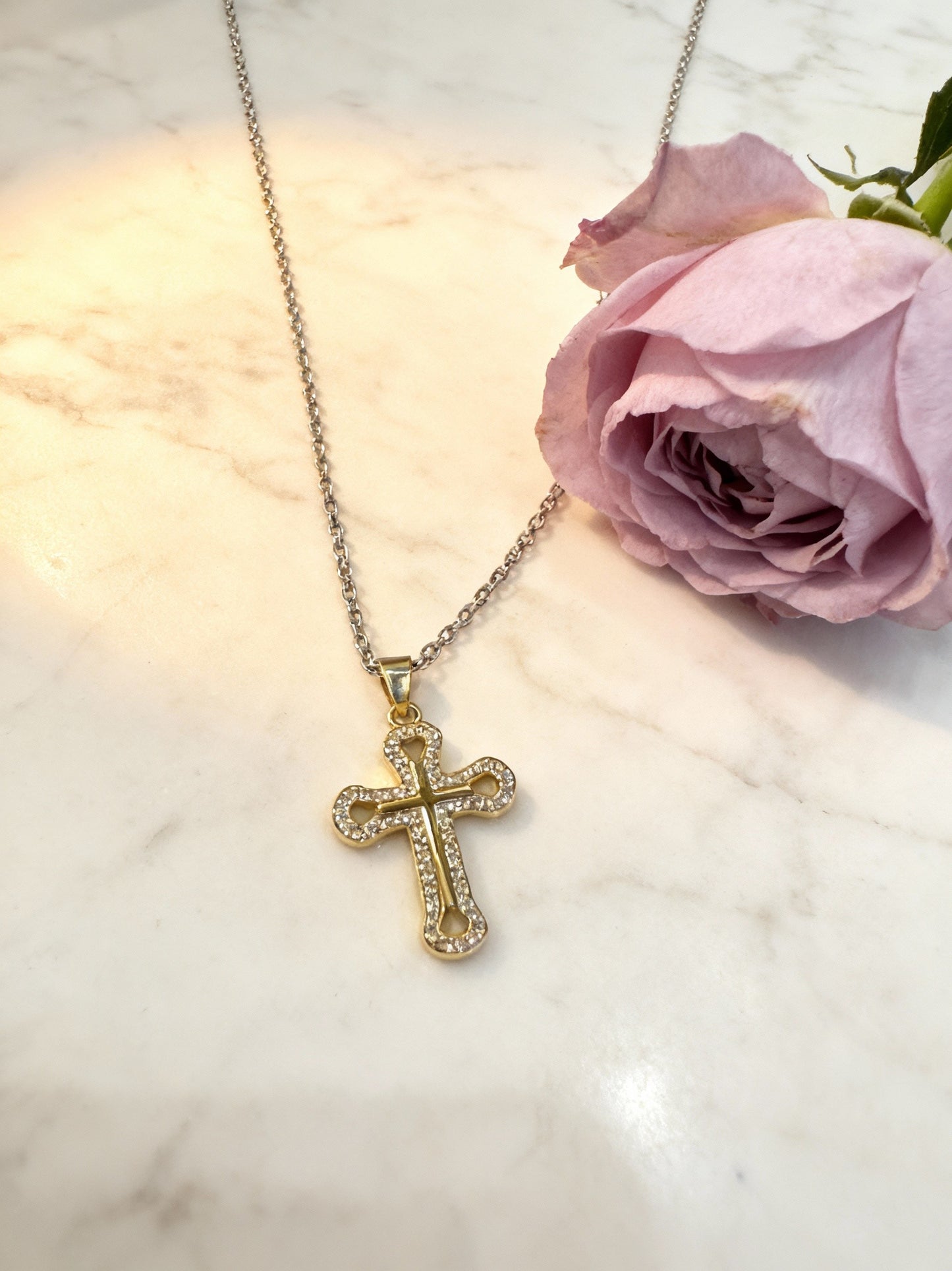 Colier „Lumina Credinței” Auriu