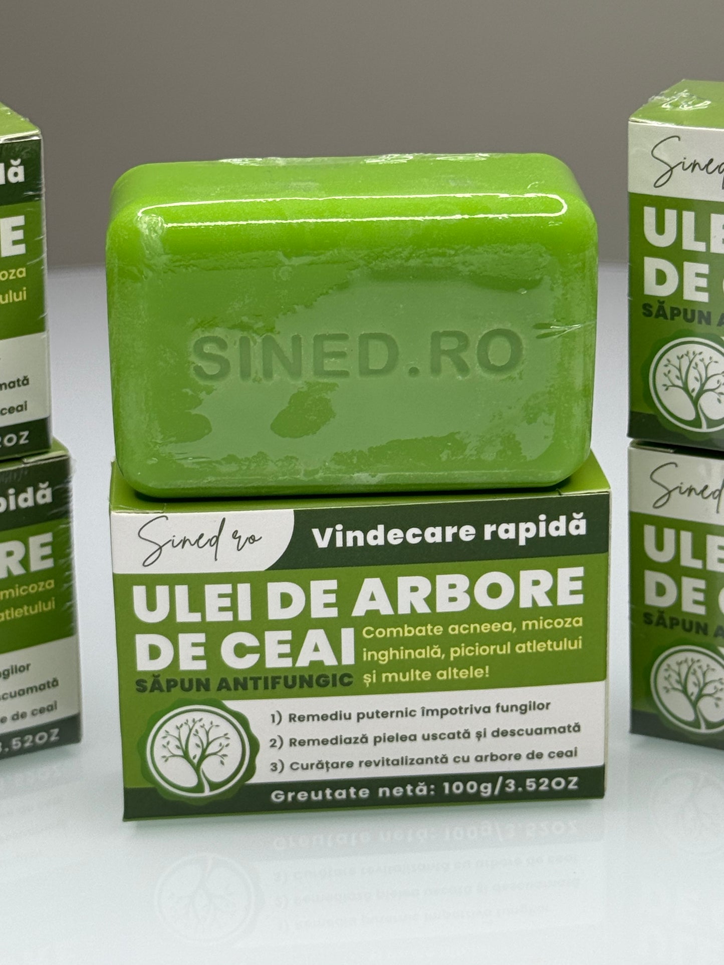 Săpun antifungic cu ulei de arbore de ceai