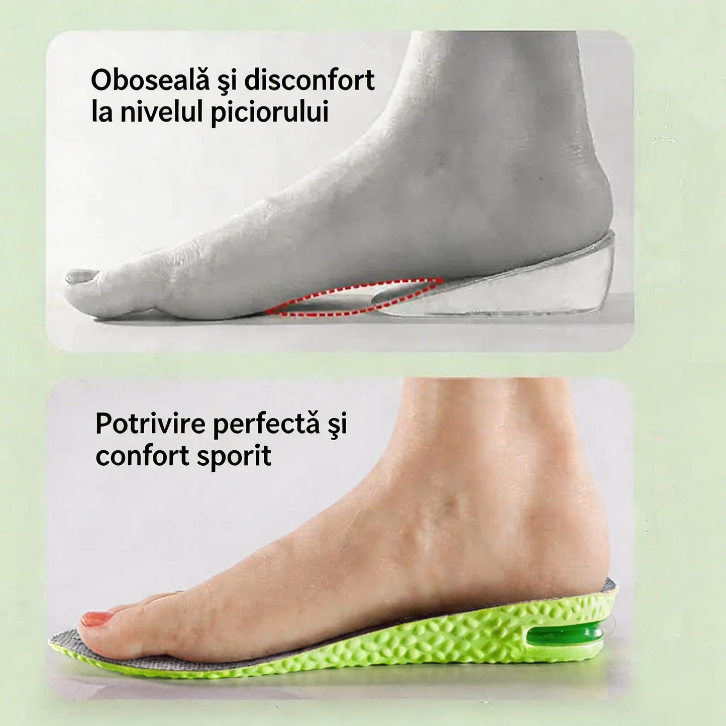 Branțuri Confortabile cu Pernă de Aer și Efect de Înălțare