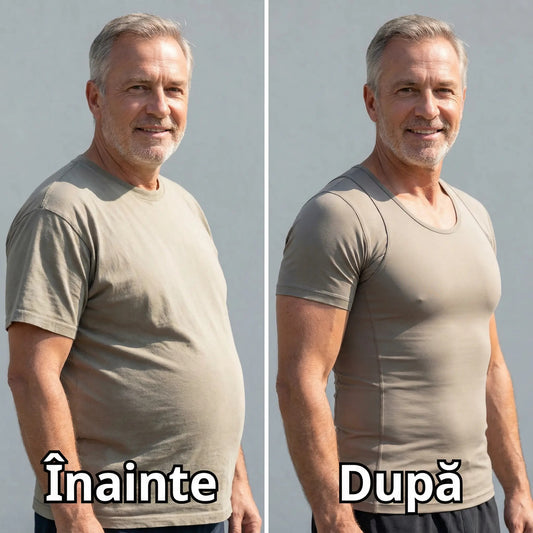 Maiou Modelator de Slăbit pentru Bărbați Slim Fit