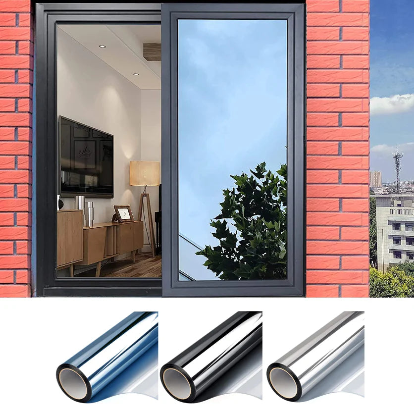 Folie reflectorizanta pentru ferestre 60X300 , PROTECTIE UV